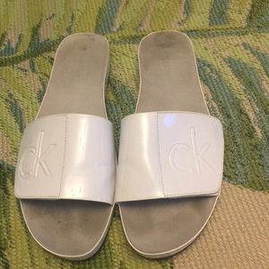 Calvin Klein slides